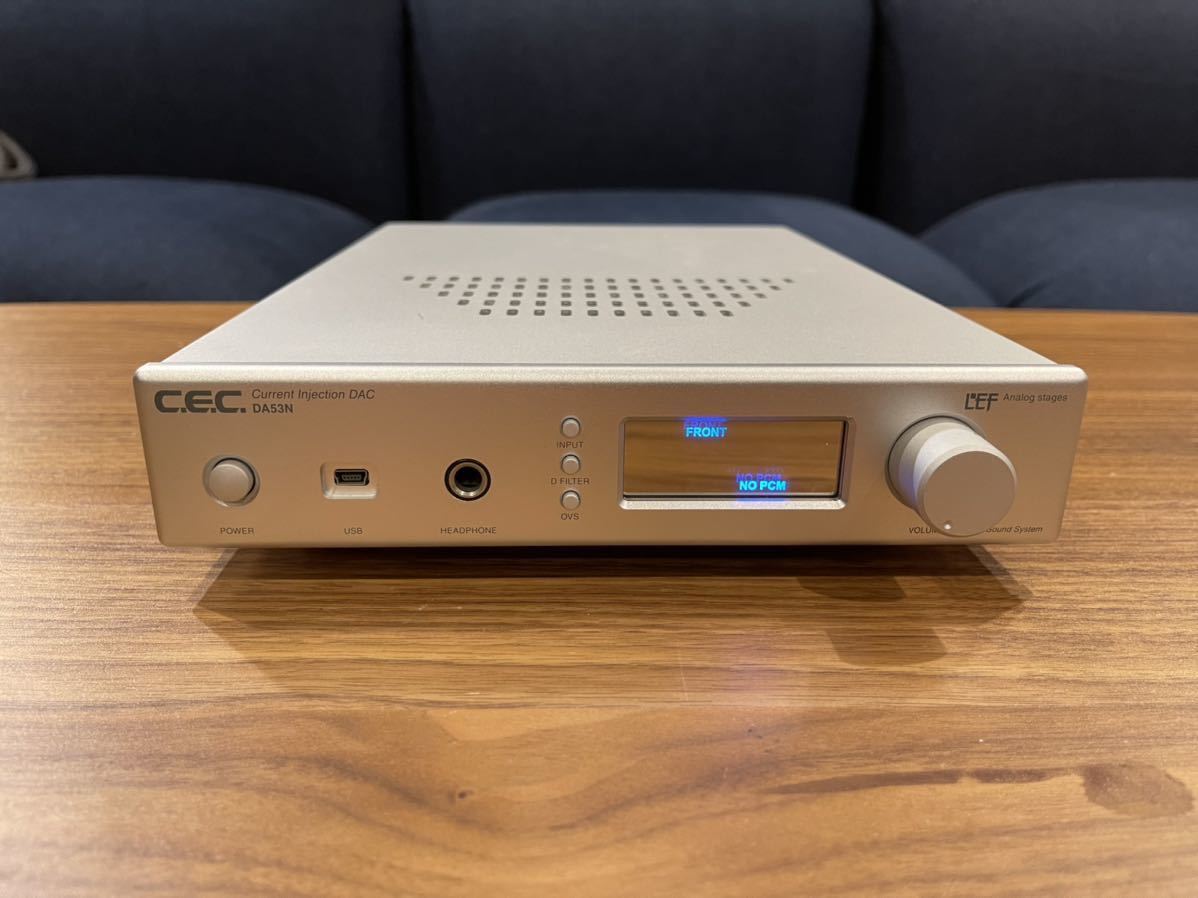 CEC DAコンバーター DA53N 美品】CEC DA53N KAI AIRBOW D/A