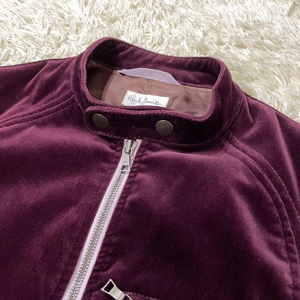 漂う高級感ポールスミスロンドン Paul Smith LONDON ベロア シングル
