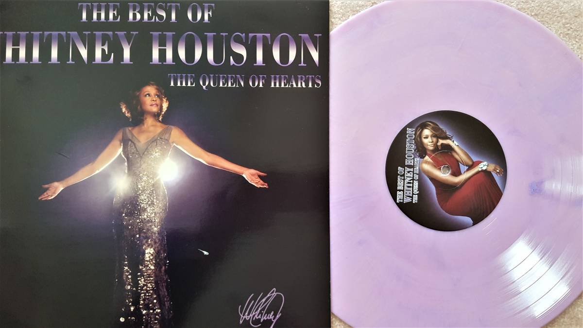 人気セール，得価 美盤 ホイットニー ヒューストン The Best Of Whitney Houston The Queen Of Hearts ベスト盤 限定 ピンク カラー盤 LPレコード(Whitney，Houston)｜売買されたオークション情報、yahooの商品情報をアーカイブ公 W