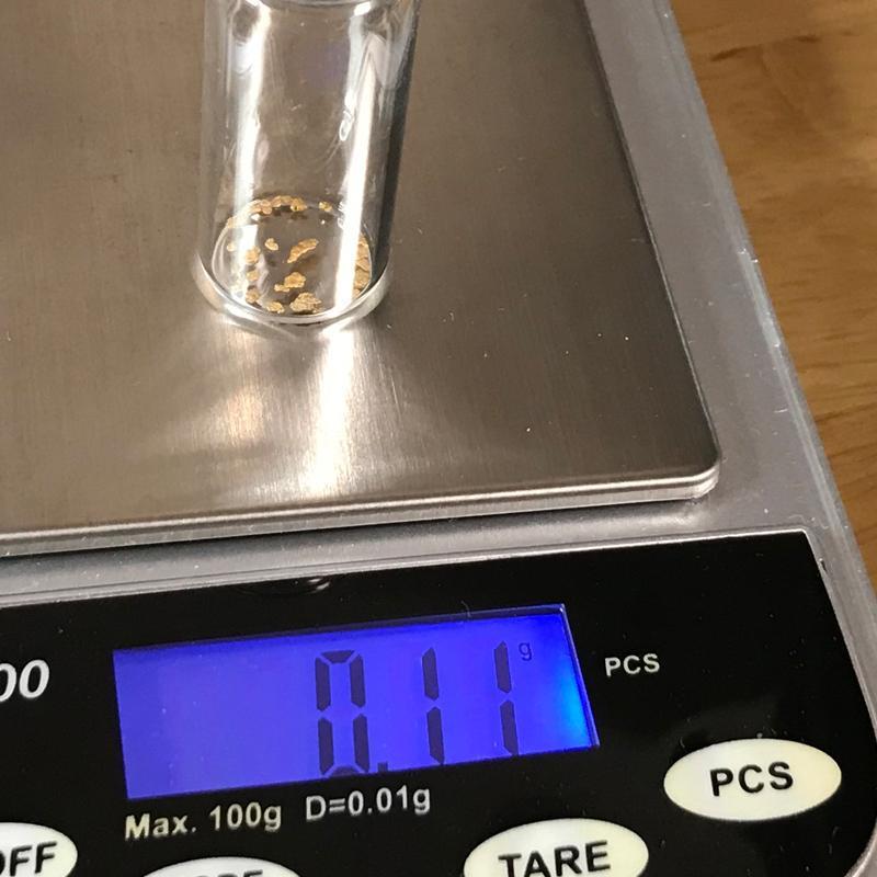 ☆砂金☆北海道新十津川町産☆ 29粒 0.11g