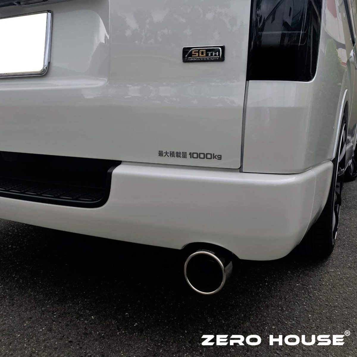 【お得】 トヨタ200系ハイエース/レジアスエース 標準/ワイド 用ZERO HOUSEオールステン砲弾型マフラーカッター 車種専用設計 車検対応(社外品)｜売買されたオークション情報、yahooの商品情報をアーカ トヨタ用