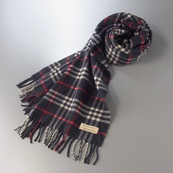 TC7444：スコットランド製*BURBERRY/バーバリー*カシミヤウール