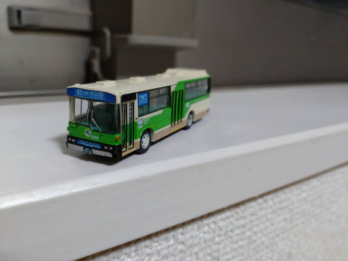バスコレクション　第13弾シークレット　都営バス　グリーンシャトル_1