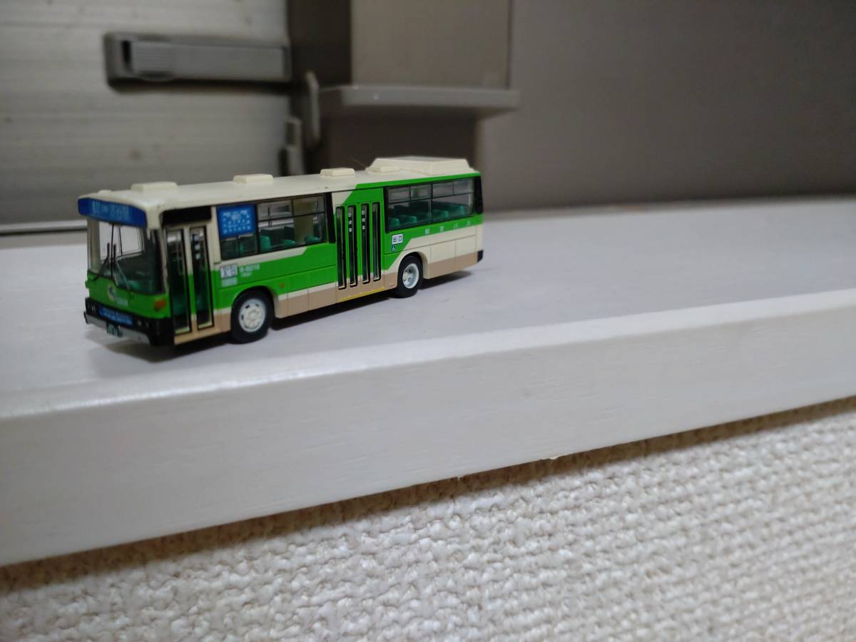 バスコレクション　第13弾シークレット　都営バス　グリーンシャトル_2