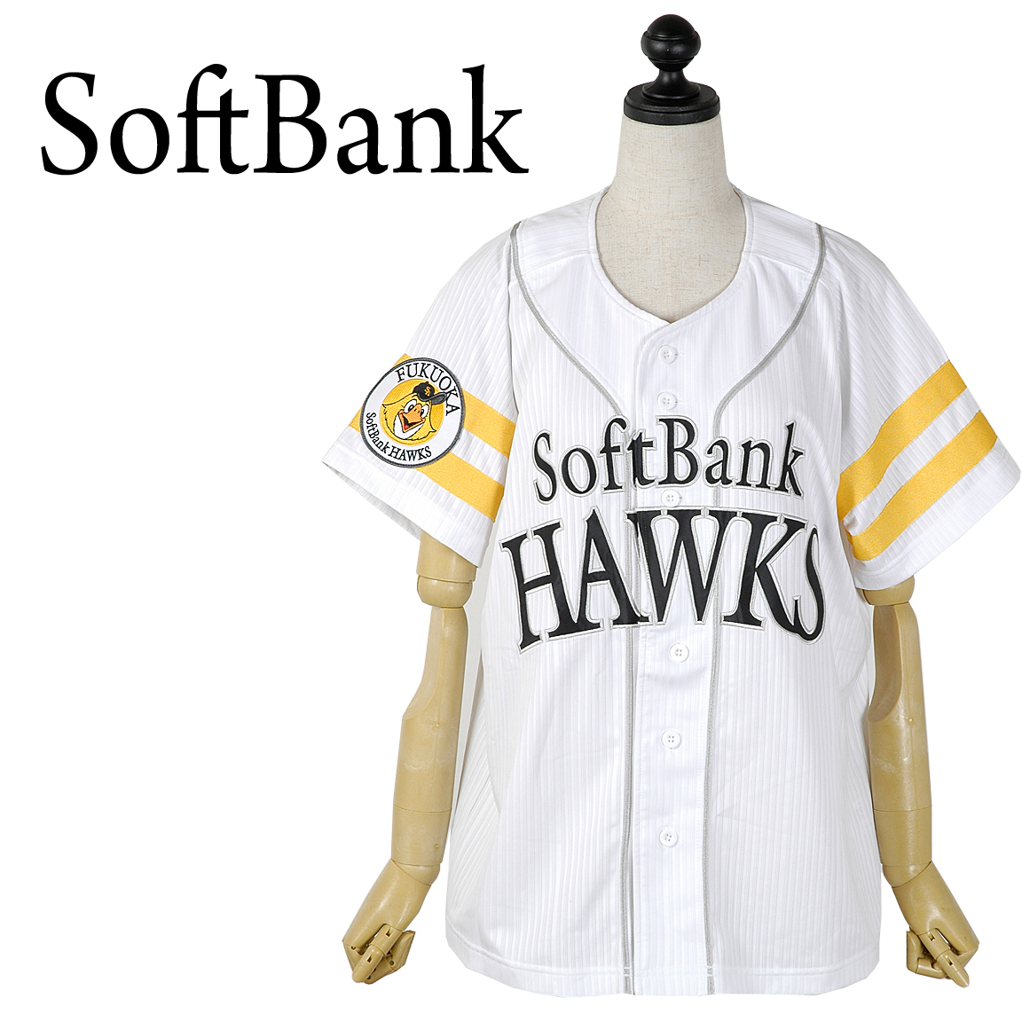 MIZUNO Soft Bank HAWKS ウェア Lサイズ/中古品 MIZUNO ユニフォーム