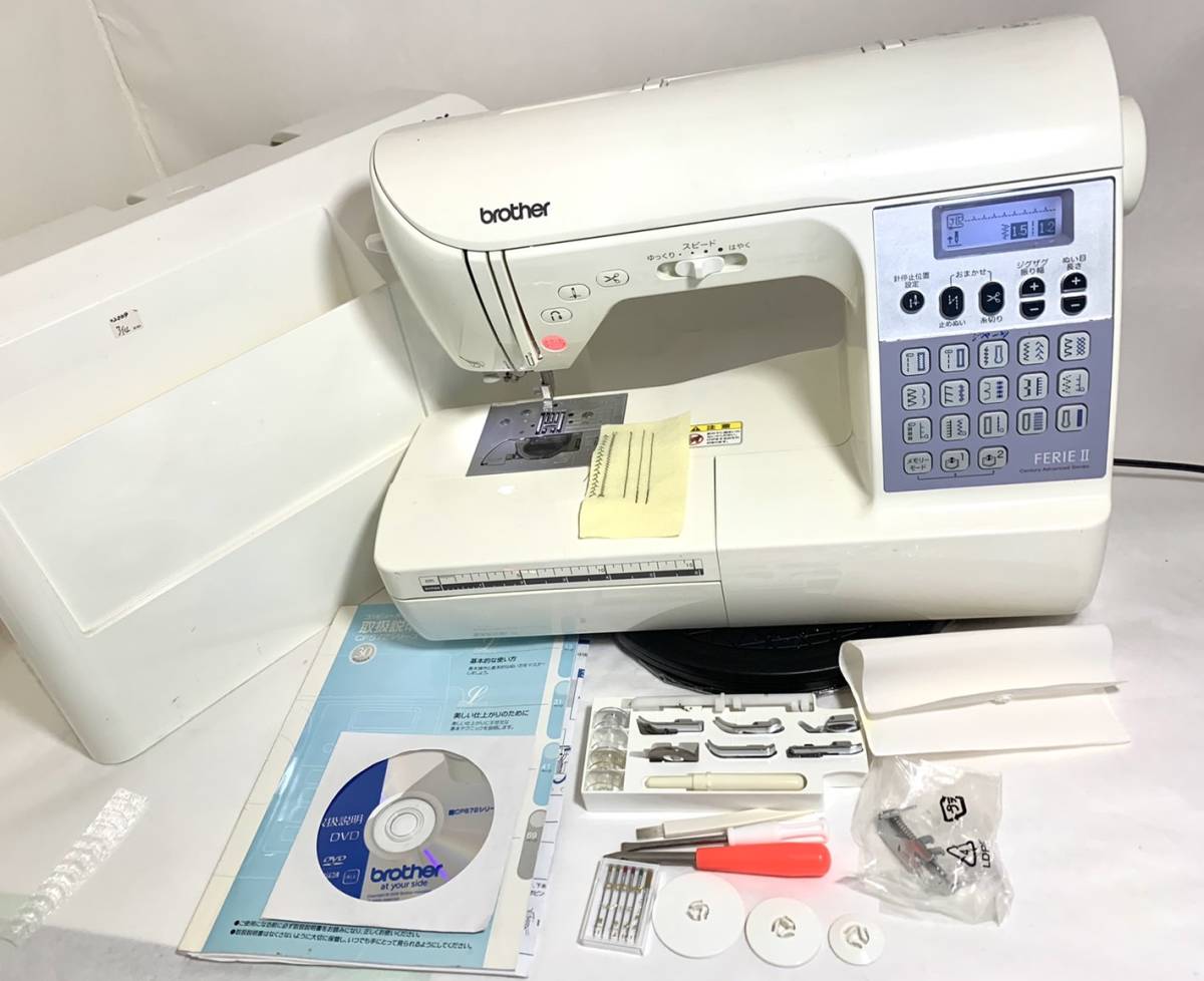 brother ブラザー コンピュータミシン FERIEⅡ CPS72 取扱説明書付き 