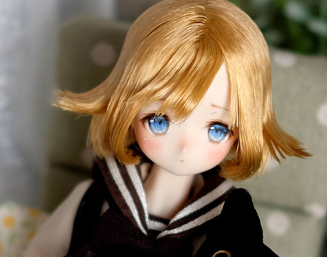 1/6カスタムヘッド(ピュアニーモ用ヘッド・白肌・ハニーブロンド）