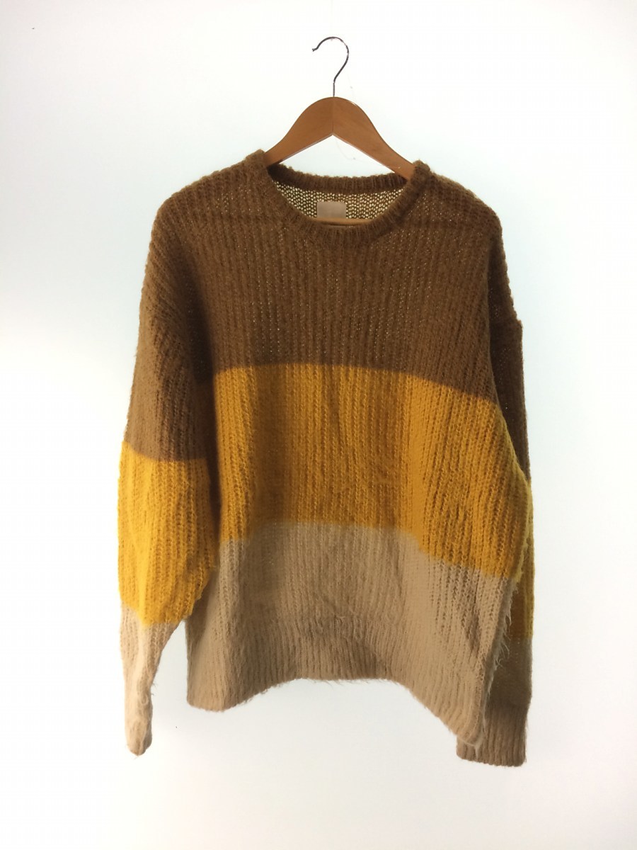 〈YSTRDY’S TMRRW〉モヘアカーディガン YSTRDY'S TMRRW◇19AW/MOHAIR PHAT SWEATER/モヘアニットセーター/S/YT