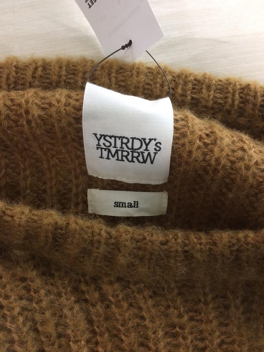 YSTRDY'S TMRRW◇19AW/MOHAIR PHAT SWEATER/モヘアニットセーター/S/YT