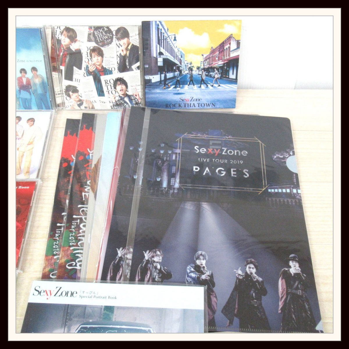 Sexy Zone CDセット購入特典付 /ROCK THA TOWN/カラクリ/NOT FOUND