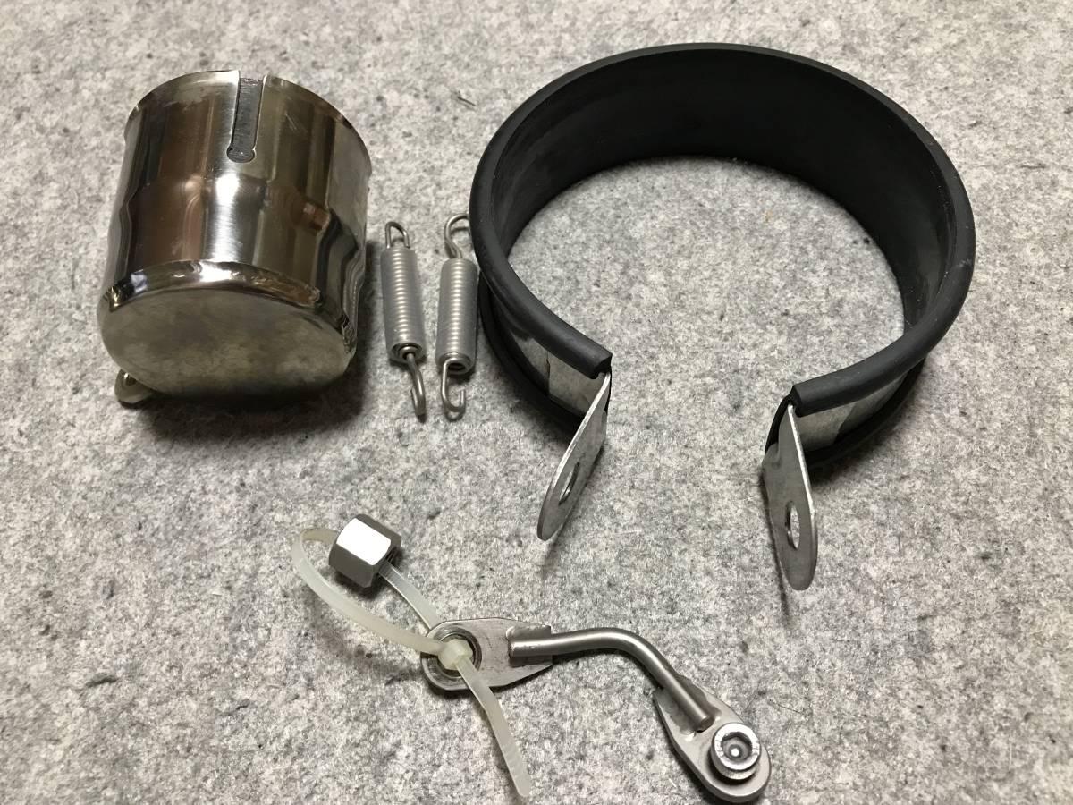 バイク ZZR1400テックサーフスリップオン取り付け金具付き