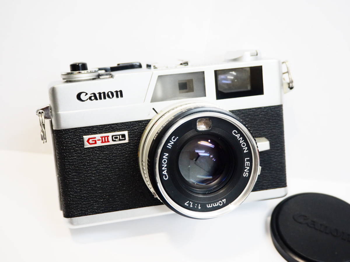 ★キャノン/Canon★Canonet QL17 G-Ⅲ/G-3 QL 40mm F1.7★キャノネット フィルムカメラ/レンジファインダー 57003