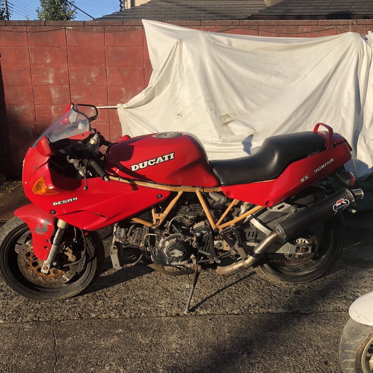 DUCATI 900ss ZDM960SC2 書あり レストアベースに！ ドゥカティ 