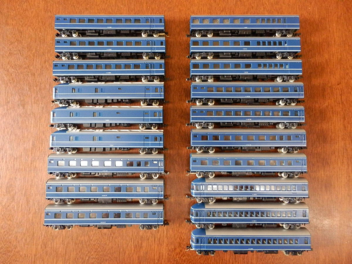 KATO Nゲージ 20系 ナハネフ23 ナロネ21 ナハフ20 20系客車 5089-2