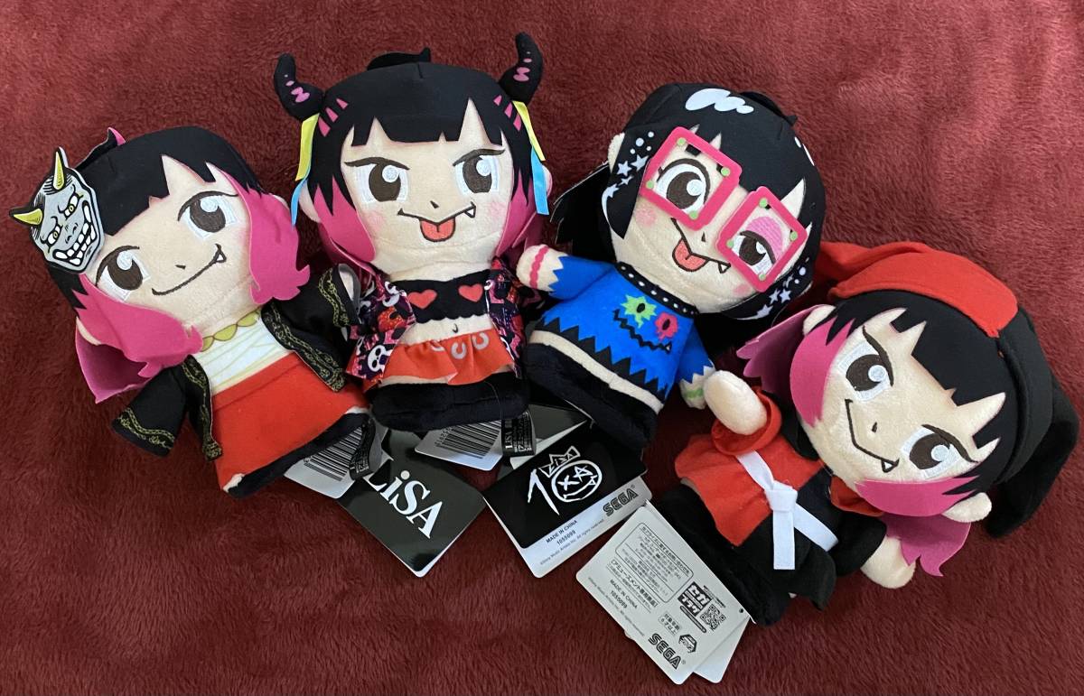  LiSA リサ モアプラスぬいぐるみ 全4種セット(その他)｜売買されたオークション情報、yahooの商品情報をアーカイブ公開 - オークファン その他
