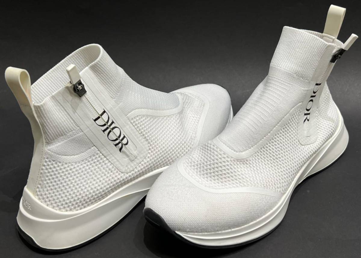 Dior Homme ディオールオムサイドジップレザーヒールブーツ Dior HOMME 