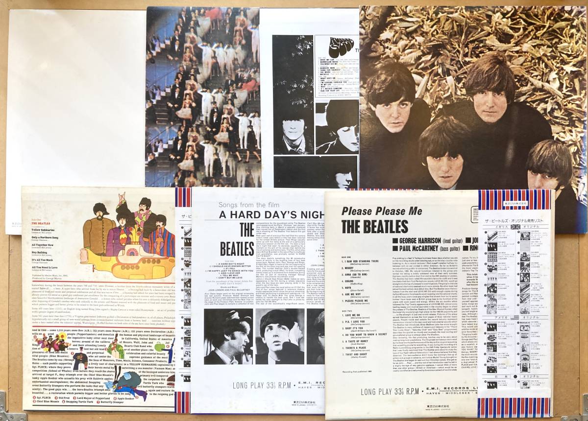 □帯付き(※帯傷み有り含む)/盤質良好□ビートルズ(The Beatles)国内盤 