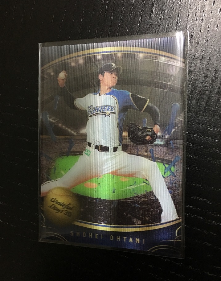 2018 BBM 大谷翔平 Grateful Days 3Dカード /499