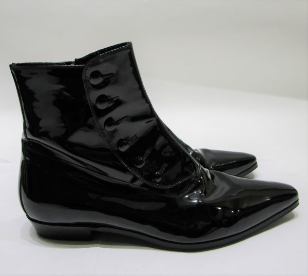 1円～ 良品 DIOR HOMME ディオール オム 06AW エディ期 BUTTON BOOTS 