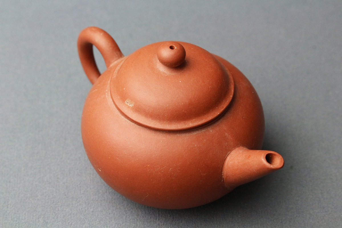 75 荊渓恵孟臣製 朱泥 急須 茶壺 煎茶道具 煎茶道具 朱泥