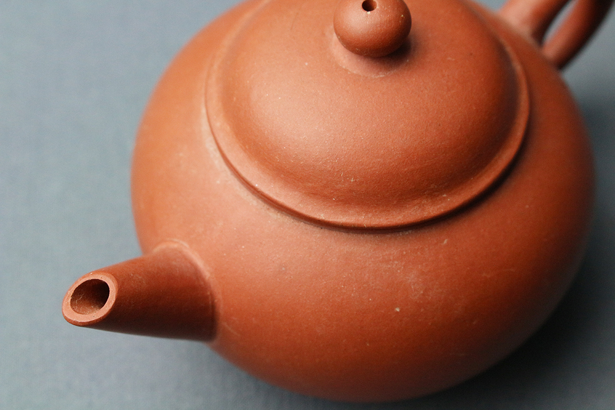 75 荊渓恵孟臣製 朱泥 急須 茶壺 煎茶道具 煎茶道具 朱泥