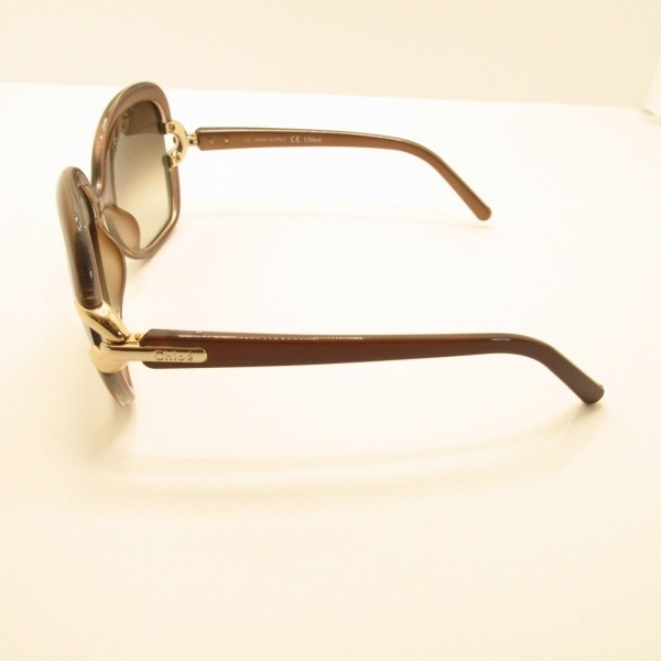 サングラス Chloe クロエ 0 1 2 クロエ Chloe CE637S - プラスチック ブラウン サングラス