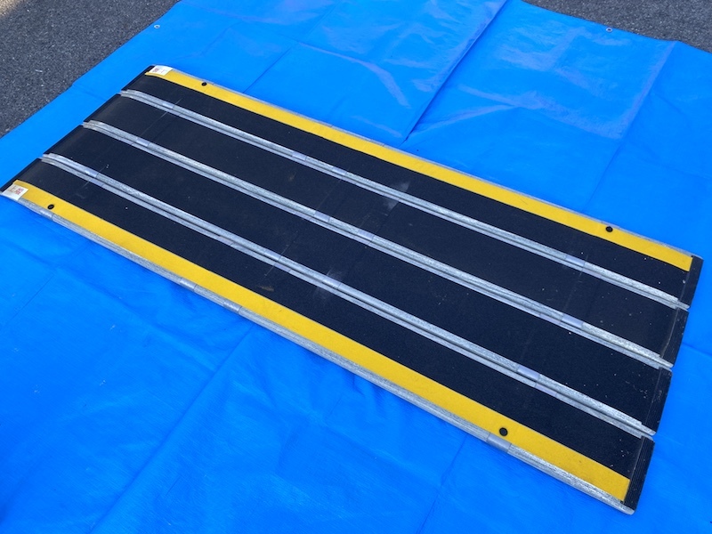 B21】1円スタート DECPAC/デクパック 200X74cm 段差解消 折りたたみ