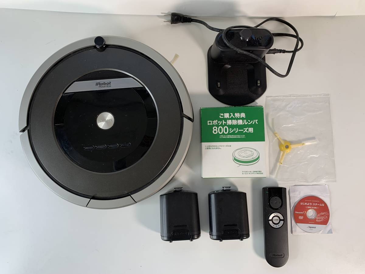 MDF【ジャンク】iRobot　Roomba870　2014年製 ロボット掃除機ルンバ870 セット　日本正規品