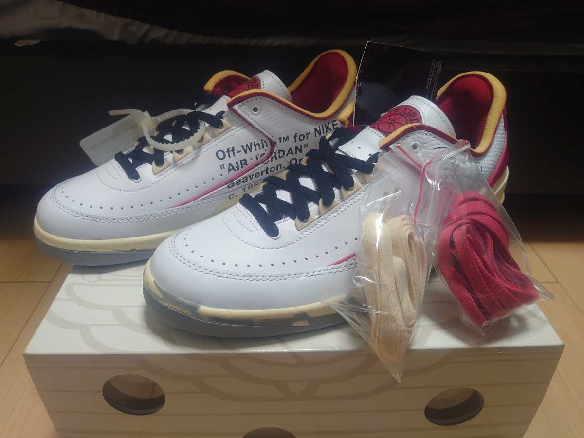 NIKE AIR JORDAN2　RETRO LOW SP off-white ジョーダン2オフホワイト
