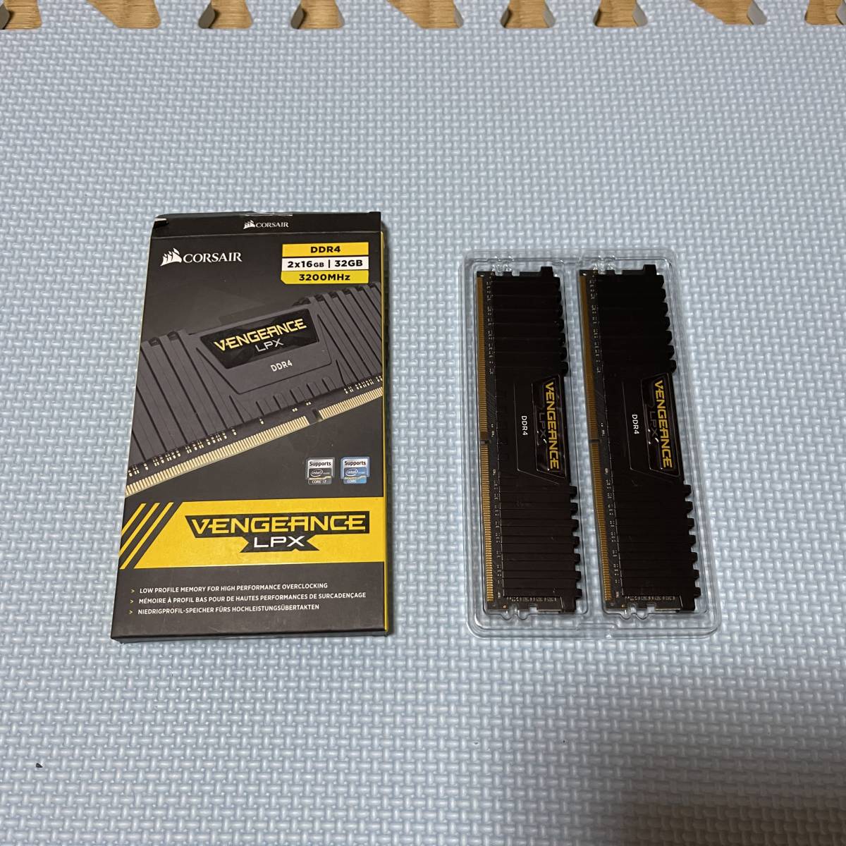 Corsair VENGEANCE LPX 32GB (2 x 16GB) DDR4 DRAM 3200MHz C16 Memory 