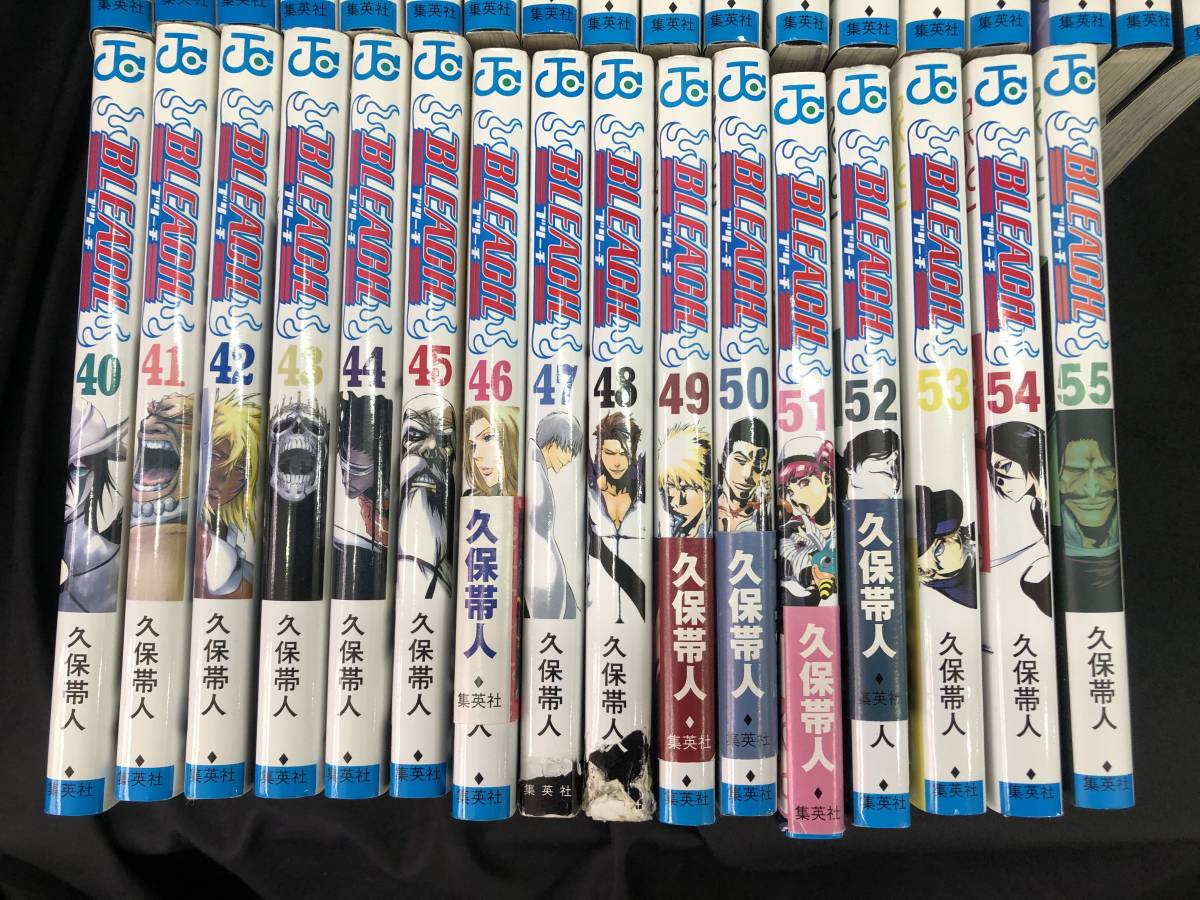 Bleach 22巻 55巻 コミック セット ブリーチ 集英社 久保帯人 セットコミック 漫画 マンガ アニメ 少年 売買されたオークション情報 Yahooの商品情報をアーカイブ公開 オークファン Aucfan Com