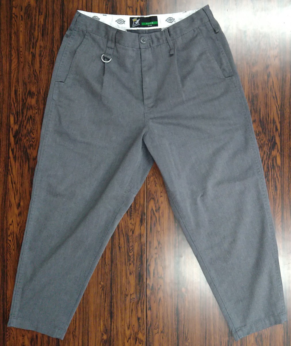 【お得，人気SALE】 FAT &times; Dickies エフエイティー &times; デッキーズ チノパン F32010-PN01 カラー:グレー サイズ:M ロゴ 文字 E24(FAT)｜売買されたオークション情報、yahooの商品情報をアーカイブ公開 - オークファン FAT