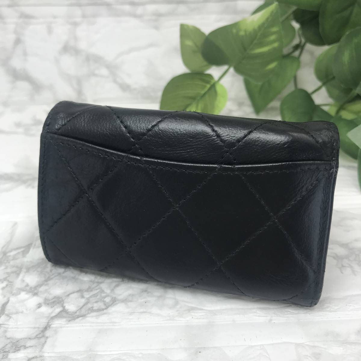 ◎1円スタート!【CHANEL】☆シャネル☆マトラッセ ラムスキン 革 キー