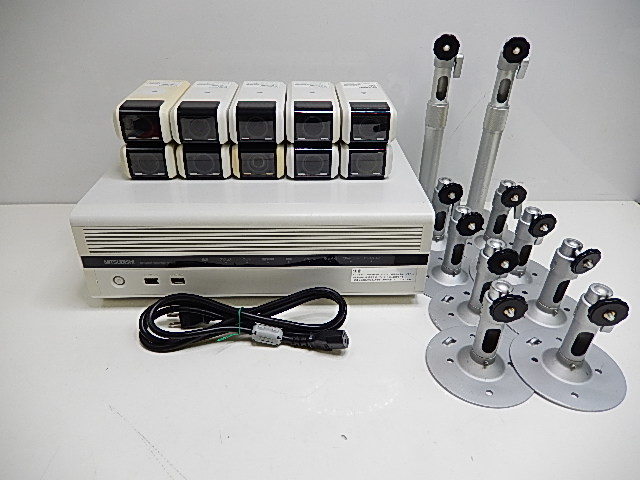 ☆ MITSUBISHI 三菱 防犯カメラNC-3000 + レコーダーNR-3500 ① 【公式