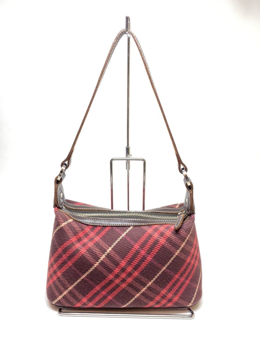 美品】 BURBERRY バーバリー ブルーレーベル ノバチェック ミニ