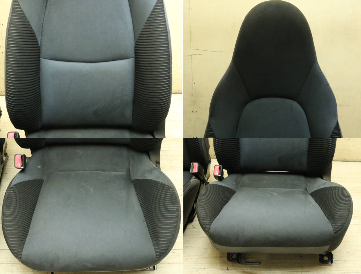 ロードスター 後期 2脚 NB6C&frasl;NB8C 2026年最新Yahoo!オークション 左右 -nb シート 純正 黒 純正シートの中古品 ブラック 公式通販 NB6C\u2044NB8C レッド NB6C