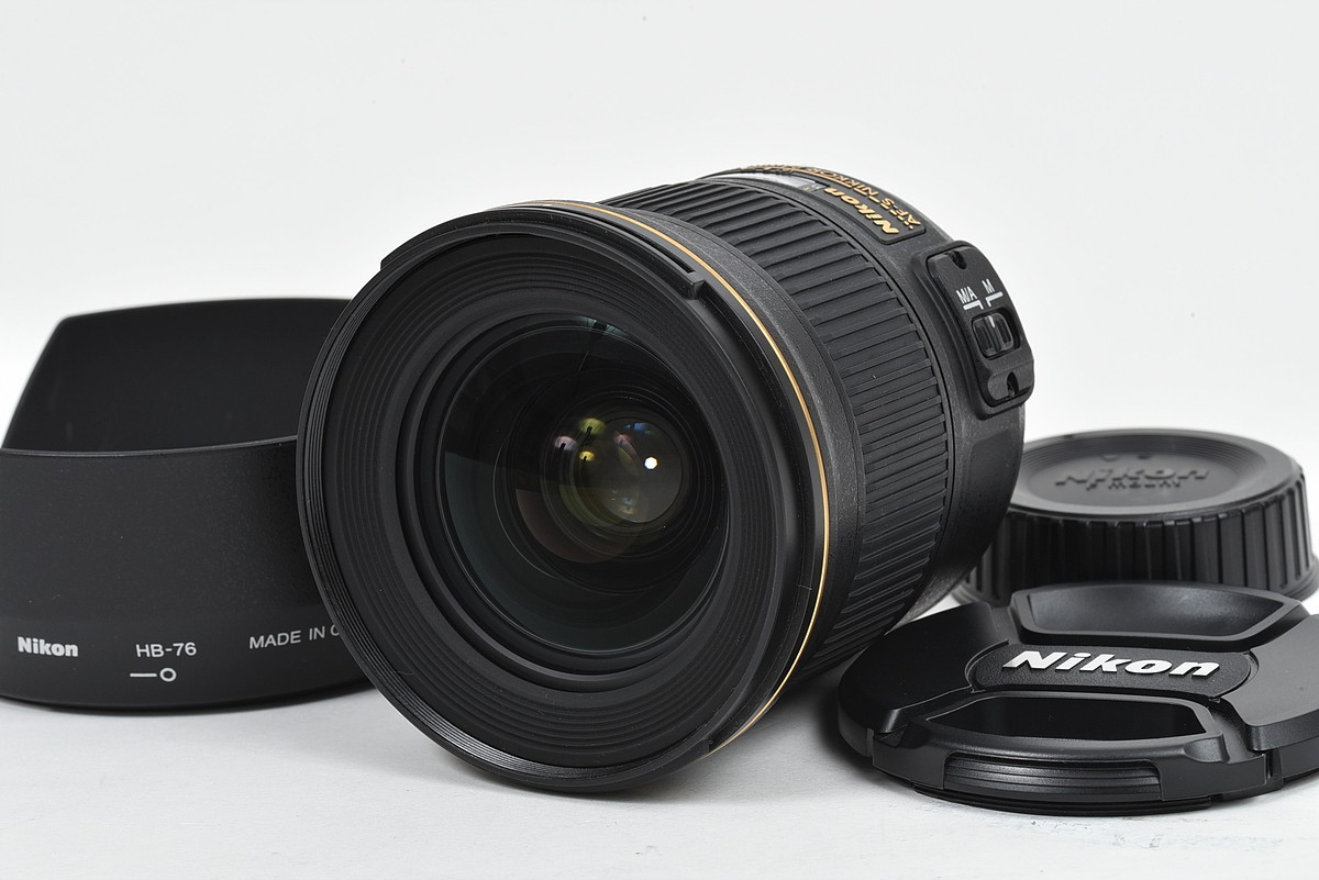本物保証，低価 極 Nikon ニコン AF-S NIKKOR 24mm F1.8G ED フード付き A28(ニコン)｜売買されたオークション情報、yahooの商品情報をアーカイブ公開 - オークファン ニコン