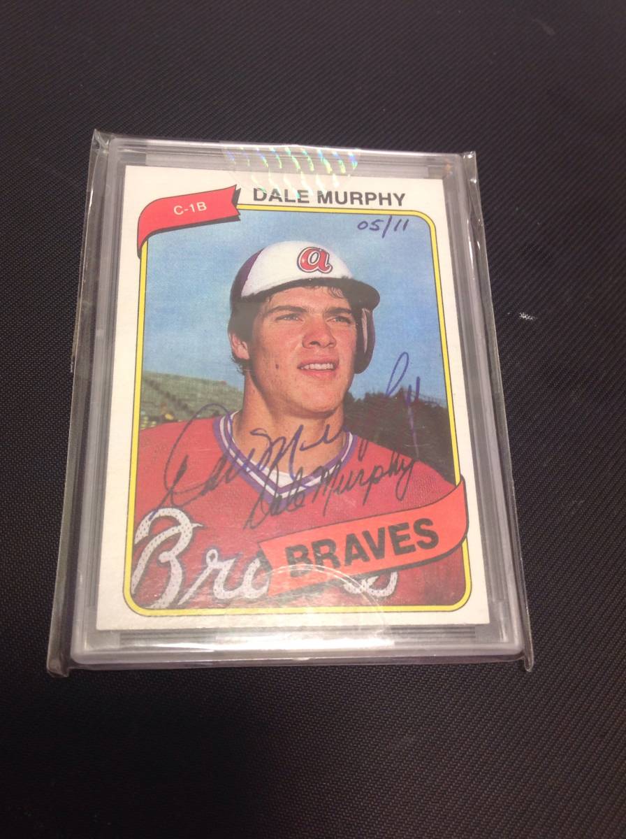 激レア Dale Murphy デールマーフィー SSP buyback auto 直筆サイン 11