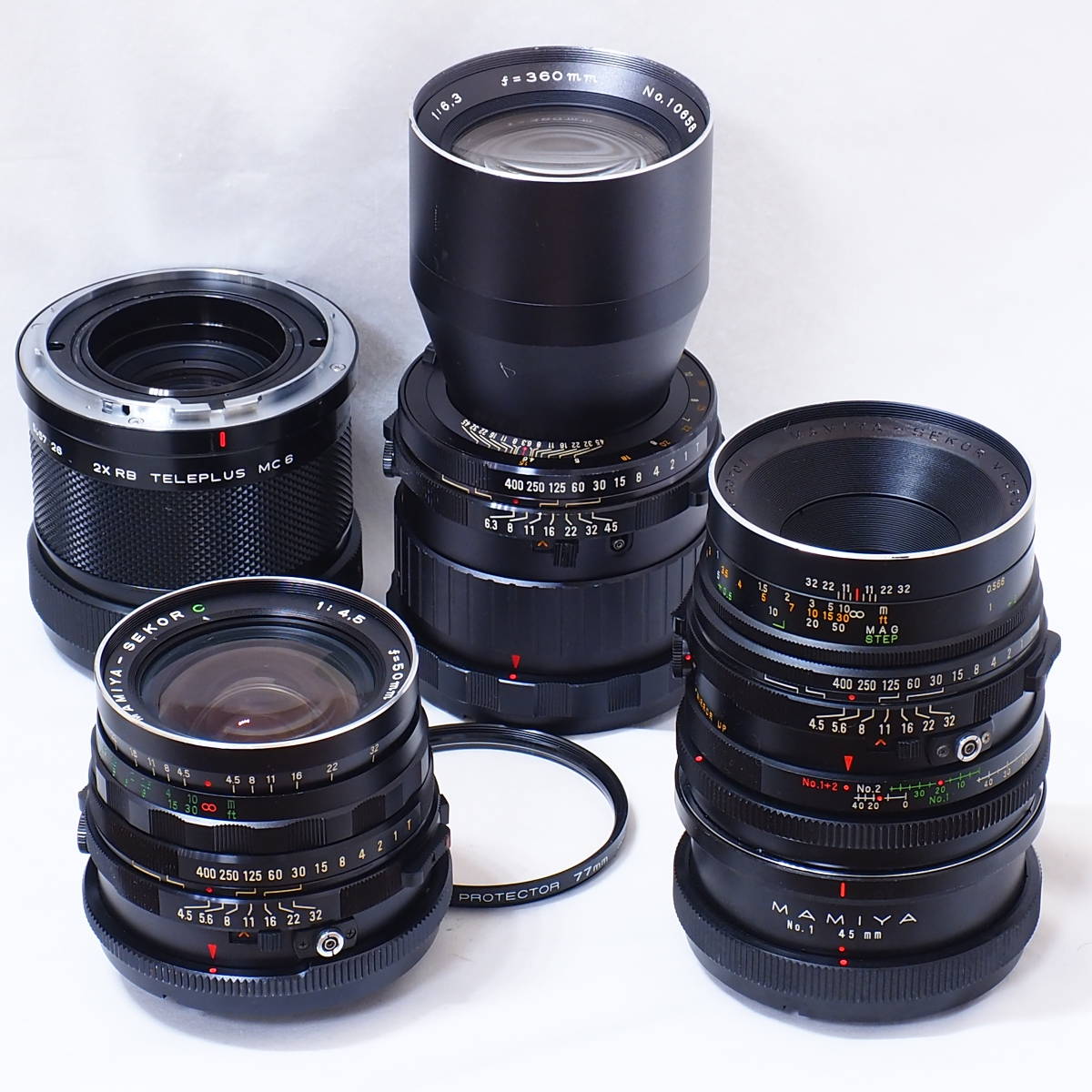 マミヤ SEKOR 50mm F4.5 RB67用 中判カメラ用 広角レンズ C 50mm RB67 Mamiya Lens for Mamiya-Sekor Sekor – f⁄4.5 Camera Wide