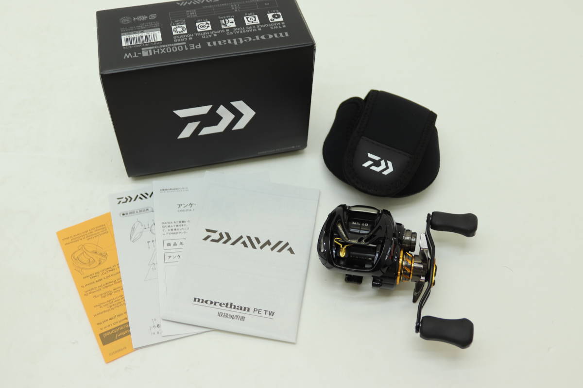 新作入荷，得価 64EY DAIWA ダイワ モアザン PE1000XHL-TW 箱付き リール morethan(その他)｜売買されたオークション情報、yahooの商品情報をアーカイブ公開 - オークファン その他
