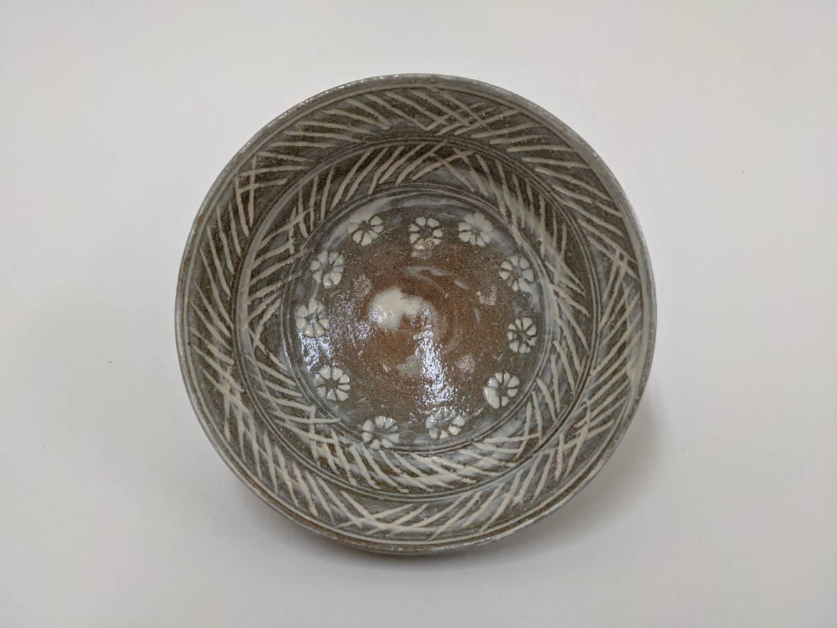 韓国人気作家 【閔泳麒】 高麗 茶碗 山清窯 真作 本物保証 斗々屋茶碗