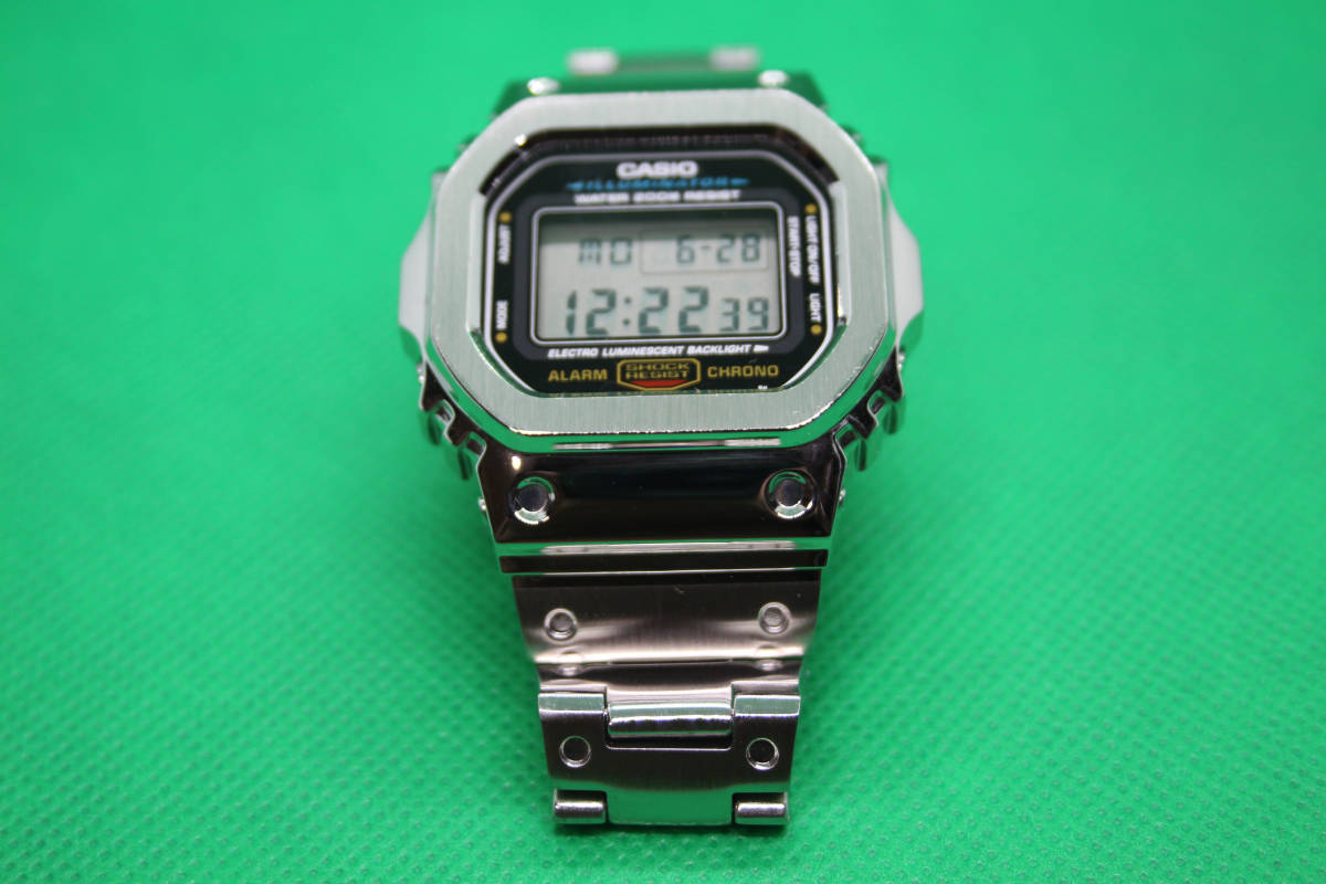 CASIO DW-5600 5610 シリーズ 5600シリーズ Gショック互換メタル 