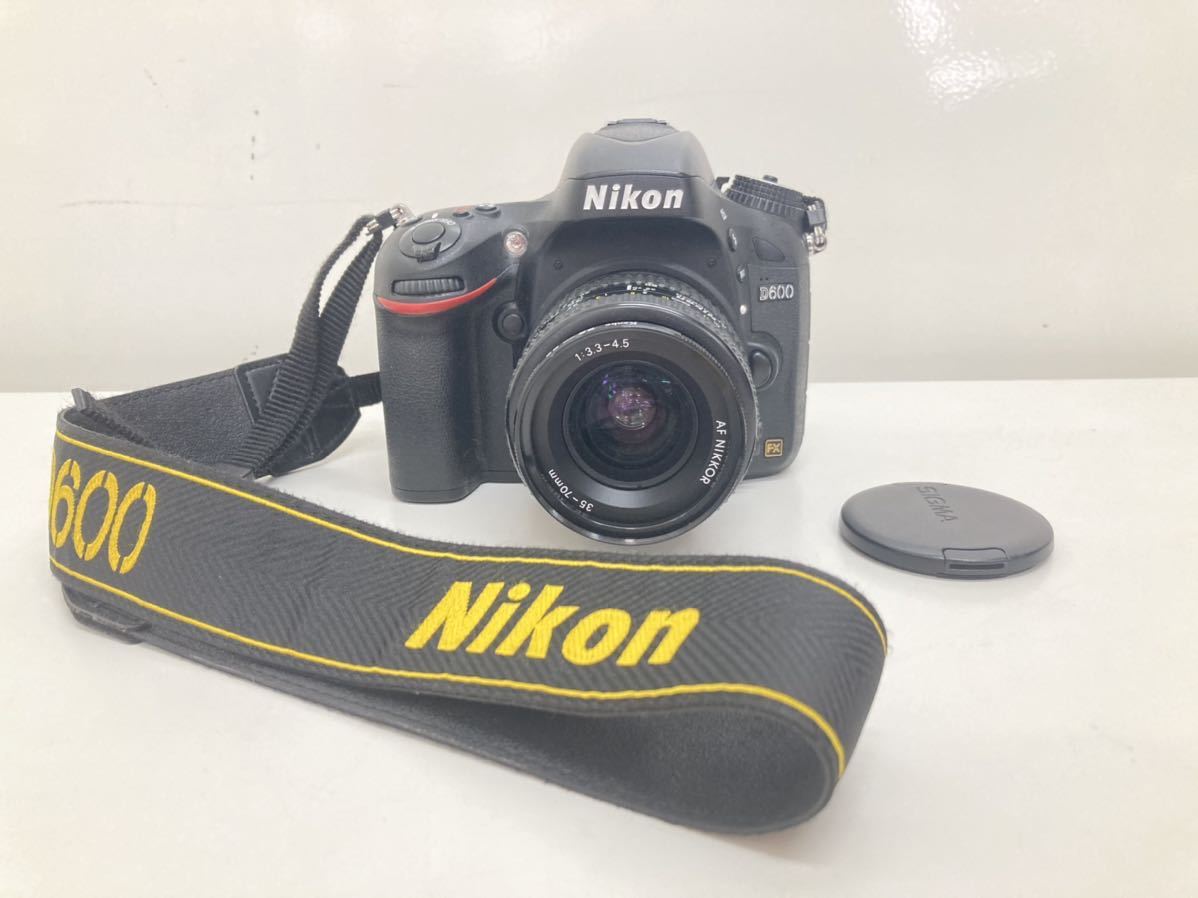 G#F125 動作未確認 Nikon ニコン デジタル 一眼レフ カメラ D600