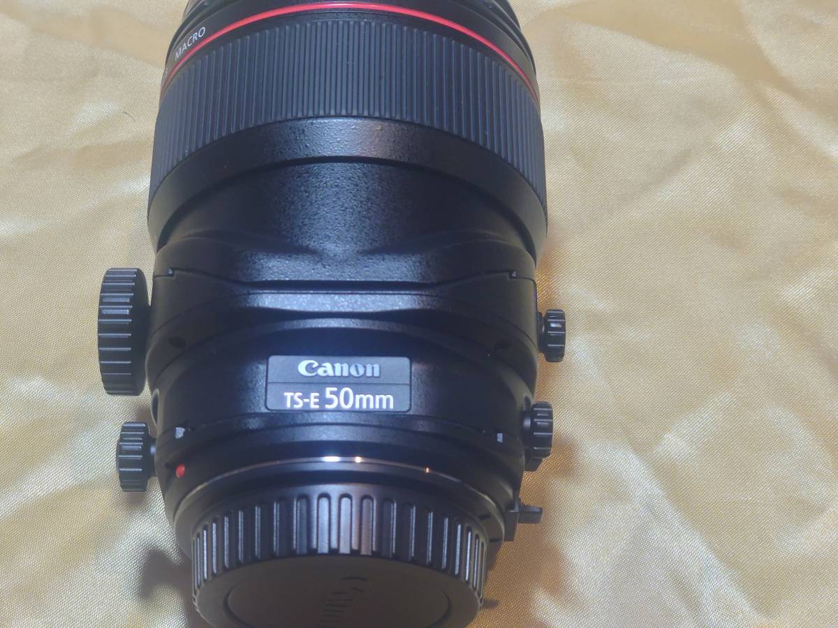 新品同様 ☆ CANON キヤノン TS-E 50mm F2.8L Macro ☆ 保証2022年3月まで ☆ Canon F2.8L TS-E50mm - マクロ（商品ID：4549292091984 Photography