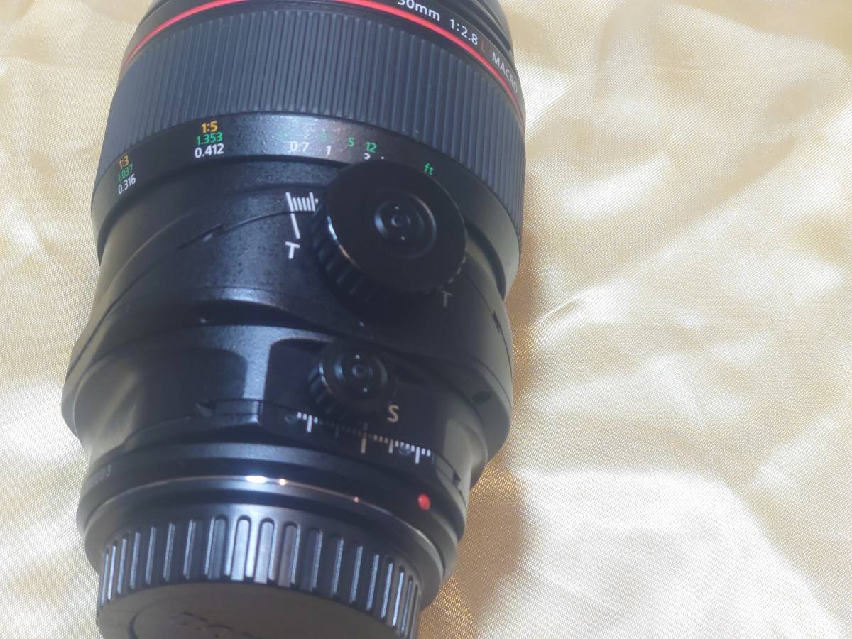 新品同様 ☆ CANON キヤノン TS-E 50mm F2.8L Macro ☆ 保証2022年3月まで ☆ Canon F2.8L TS-E50mm - マクロ（商品ID：4549292091984 Photography