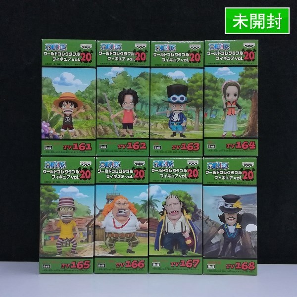Mt744a ワーコレ ワンピース Vol 全8種 ルフィ エース サボ マキノ 他 ワンピースフィギュア U One Piece 売買されたオークション情報 Yahooの商品情報をアーカイブ公開 オークファン Aucfan Com