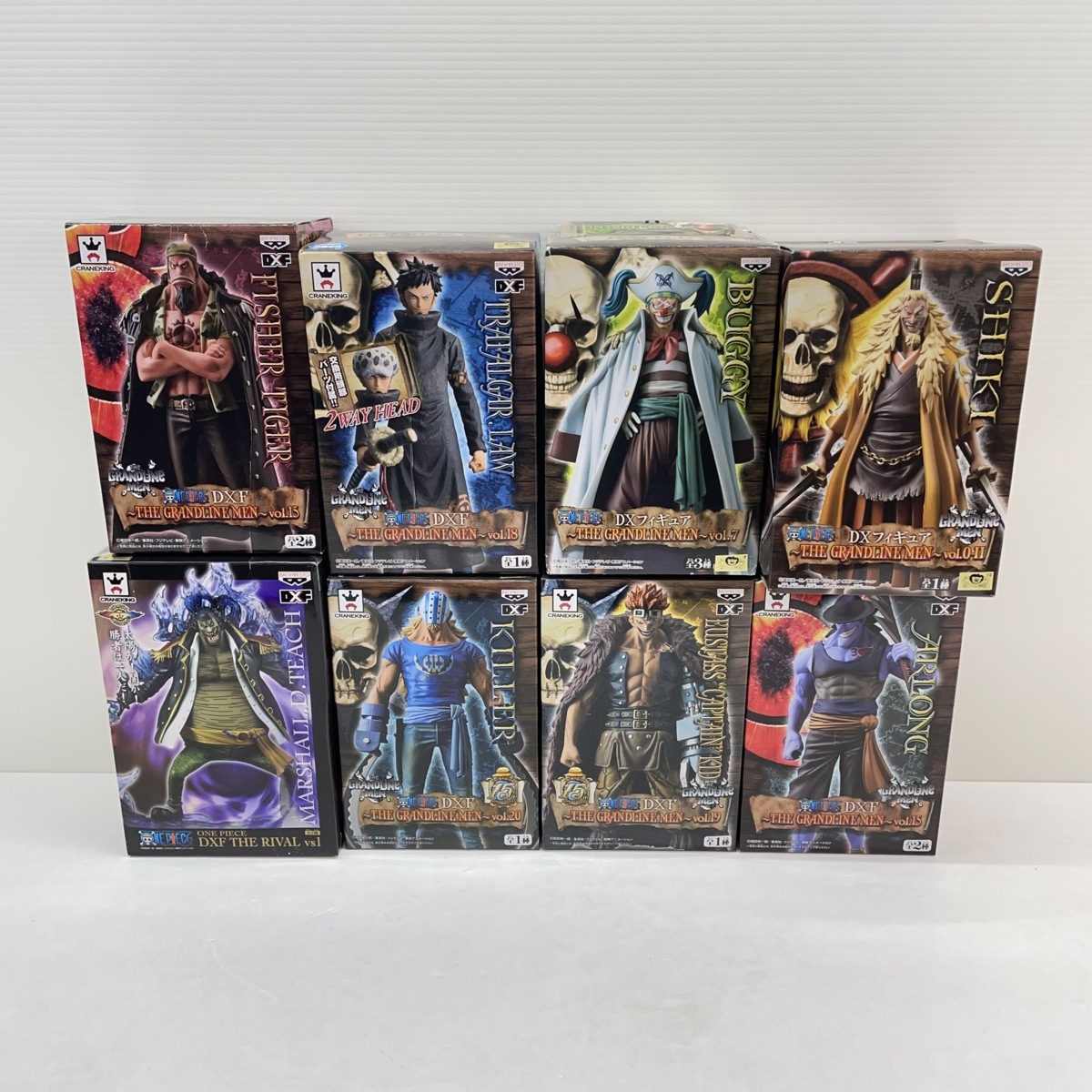未使用品】 MSMO ONE PIECE ワンピース DXF グランドラインメン 8体 