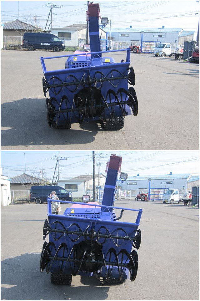 ワンオーナー704h実働 コマツ:KSS30SDA:除雪機:ユキダス:電動オーガ