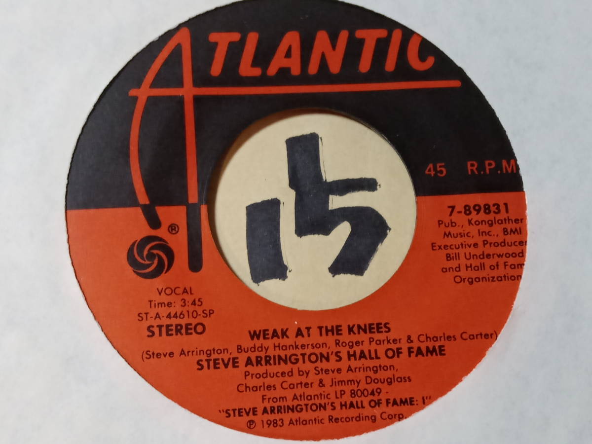 試聴 STEVE ARRINGTON’S HALL OF FAME WEAK AT THE KNEES NM/ YOU MEET MY