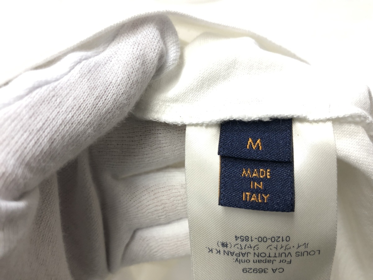 LOUIS VUITTON/ルイヴィトン マルチカラーモノグラムプリンテッド Tシャツ /Mサイズ/1A7WIE ※香水臭有り☆良品☆[841-1121-y4] ルイ ヴィトン モノグラムマルチ 財布LOUIS ルイ・ヴィトン\u201cマルチカラーのモノグラム・パターン\u201d限定バッグ ブロン